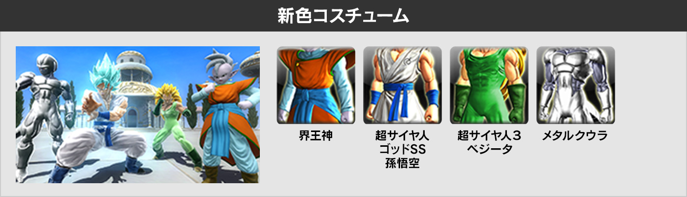 新色コスチューム