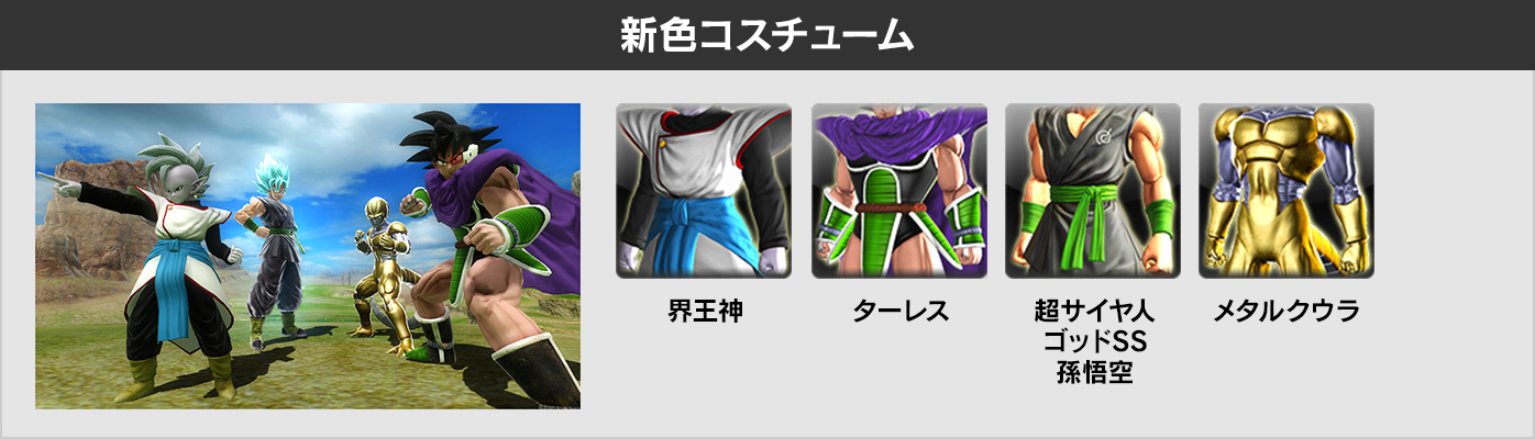新色コスチューム
